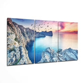 Coastal Mega Glass Wall Art.